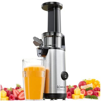 China Hotel Masticating Juicer, Keenray Slow Masticating Juicer Extractor, Professional Mini Cold Press Juicer Extractor for sale