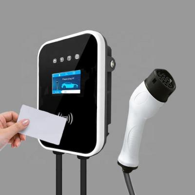 China Because Hot Sale 7kw 32A EVSE Electric Vehicle Wall Mounted Charger Fast EV Charging Stations Because-EV32P for sale