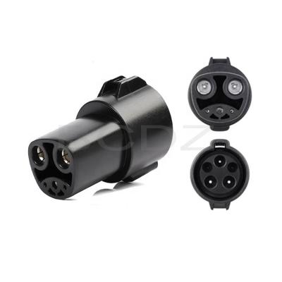 China Type 1 EV Tesla Connector Charging Socket Adapter to J1772 Adapter for Tesla Model X 3 S Because-A004 for sale