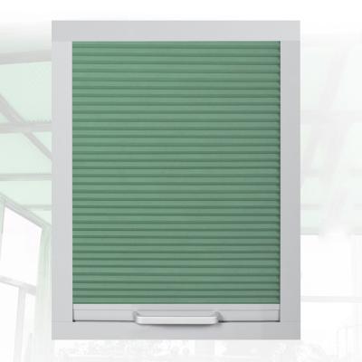 China Factory Price Day And Night Skylight Honeycomb Roller Shade Anti-UV Pure Motorized Cellular Shades for sale