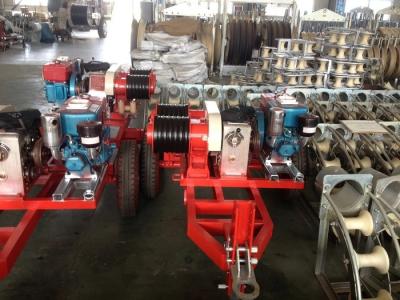 China Equipo 5 Ton Motorised Pulling Winch JJCS-50T de la erección de la torre en venta