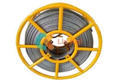 China 900KN Max Anti Twisting Steel Wire Rope 10mm For Stringing OPGW And Ground Wire for sale