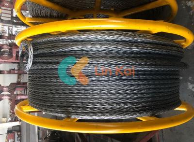 China Strong 12 X 19s Anti Twist Steel Wire Rope For Pulling Conductor ISO 9001 Certified for sale