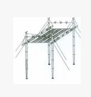 China Torre de antena de la restauración de la emergencia que sube con la estructura de aluminio de la travesía en venta