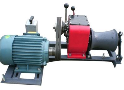 China Tower Erection 1 Ton Winch , High Versatility Winch Machine For Cable Pulling for sale