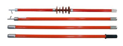 China Operating Rod Stick Construction Safety Tools , 4 Sections Telescoping Hot Stick for sale