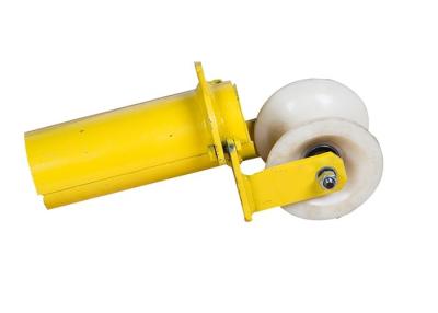 China SH80B Electrical Cable Pulling Tools Bellmouth Split Lock Cable Roller For Pulling Cables for sale