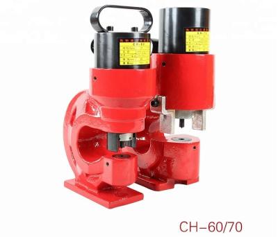 China CH-60 Hydraulic Hole Puncher , Rectangle Electric Hole Punch Heavy Duty for sale