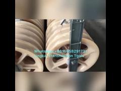 Large Diameter Conductor Cable Pulling Pulley Stringing Block MC Nylon Block