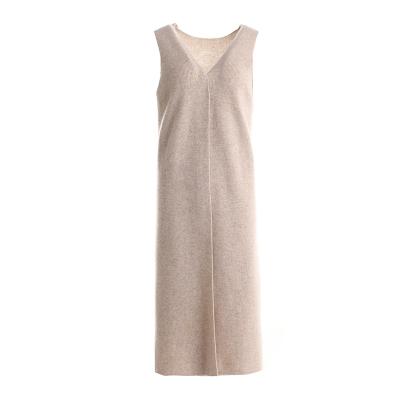 China Hot Sale Anti-pilling Cashmere Sleeveless Cardigan for sale