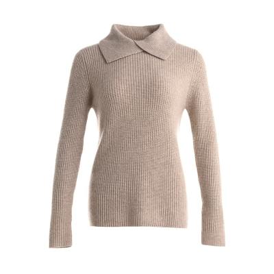 China Anti-pilling hot sale 100% cashmere knitted sweater for women for sale