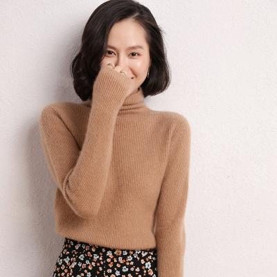 China Thick Turtle Neck Cashmere Sweater Women Anti-Wrinkle Winter Sweater Turtle Neck Cashmere Sweater Pullovers for sale