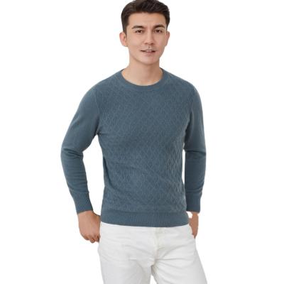 China Anti-Wrinkle Cashmere Sweater Mens Choice Pullover Knitted Sweater O-Neck 100% For Winter Long Sleeve Fashion for sale