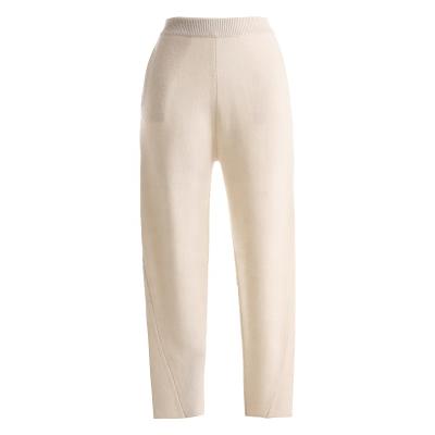 China Anti-pilling High Quality Women's Cashmere Sweatpants Trousers Pants for sale