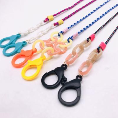 China 2021 Wholesale Custom New Product Adults Polyester Eco - Friendly Face Masking Lanyard With A Hook for sale