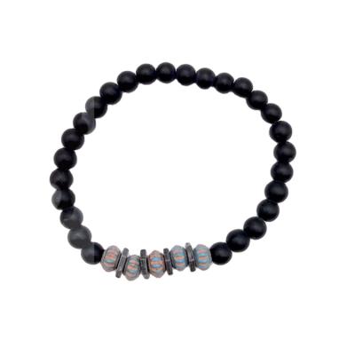 China FASHIONABLE Factory Production Customized Charm Natural Stone Beads Buddha Faith Bracelet Set For Men for sale