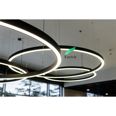 China CE Rohs Modern LED Listing LED Pendant Light / Linear Pendant Light Suspended Led Light For Office for sale