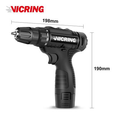 China Wholesale repair tools VICRING machine- electric hand drill 12v 8mm Mini Power Drill Portable Wood for sale