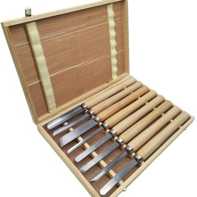 China The wooden square is made into cylinders with different shapes. Manufacturer Supply Finely Processed Woodworking Graved Chisel Tools Router Bit Wood Turning Set for sale