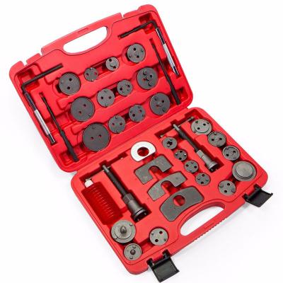 China Suitable for push back and wind-back brake piston assemblies. 35 Pcs Auto Repair Tools Adapters & Gauge Wrenches Brake Gauge Piston Wind Back Tool Kit for sale