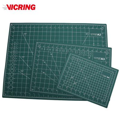 China PVC VICRING Professional 20 Years Production Experience Cutting Mat Factory, A2, A3, A4 and Custom Size Self Healing Cutting Mat for sale