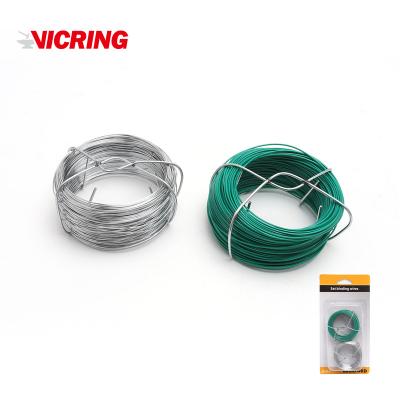 China VICRING Packing Wire Quality Retail Reliable Factory Garden Tying Galvanized Iron Wire Set for sale