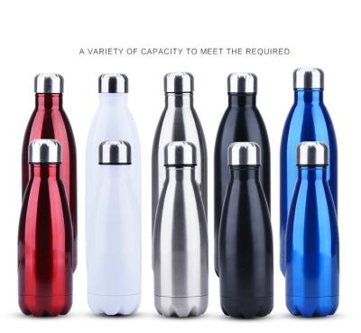 China PORTABLE cheap price double wall vacuum stainless steel water bottle sports bottle bulk sports bottle tumbler for sale