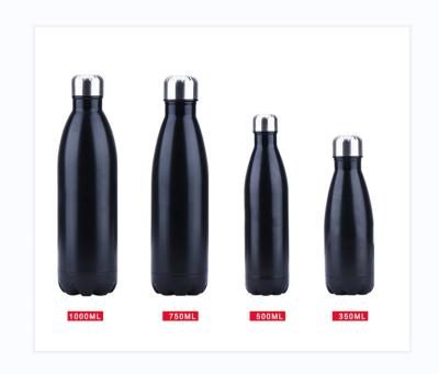 China PORTABLE Coke Shape Food Grade Stainless Steel Vacuum Insulation Coke Insulation Water Bottle for sale