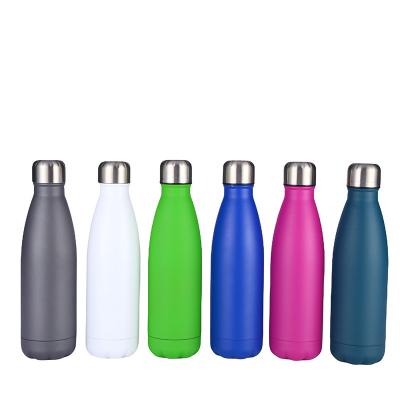 China Low Moq Viable Swell Water Bottle Cola Shape Insulated Flask Sport Vacuum Flask for sale