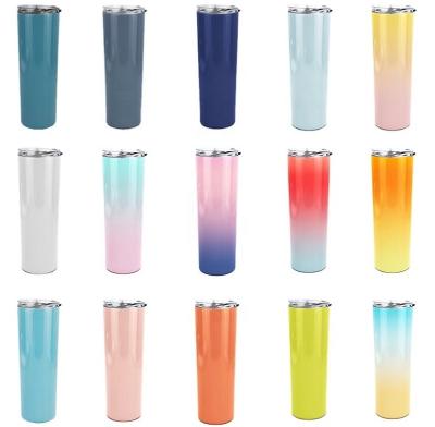 China Hot Selling 20oz 30oz PORTABLE Double Wall Vacuum Lean Tumbler Insulated Stainless Steel Tumbler Cups for sale