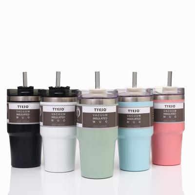 China 20oz 30oz Fashion 304 Stainless Steel Coffee Mugs CLASSIC Vacuum Insulated Tumbler For Gifts for sale