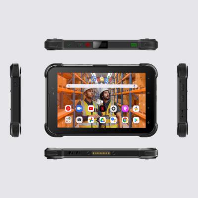 China OEM 8 Inch 1000NITS Waterproof Android 12 2D Tablet Big Tablet Nfc Ip67 Barcode Scanner 8000Amh Battery 4G Rugged Tablet for sale