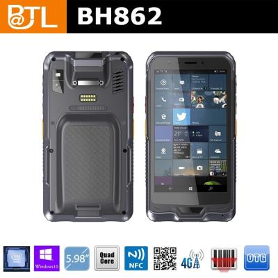 China WIN 10 Handheld Computer BATL Rugged Pda Portable Data Terminal with 3g/wifi/GPS/NXP nfc/camera/2G+32GB for sale