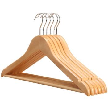 China HOT SALE High Quality Handmade Solid Wooden DISPLAY Hangers For Adults Garment for sale