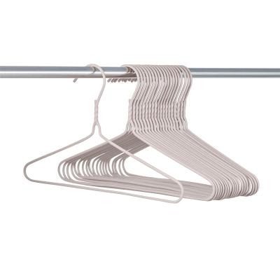 China Flexible Metal Coat Hanger Hanger Steel Towel Hanger for sale