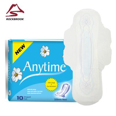 China Super Absorbent Company Wholesale 7 Layer Sanitary Pads Biodegradable Menstrual Pads Sanitary Napkin From China for sale