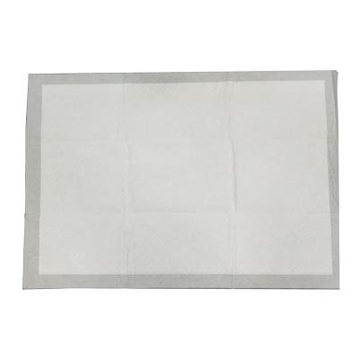 China 60X90cm Hygienic Underpad Embroidered Nonwoven Film Medical Under Pads Urine Bed Cushion For Babies for sale