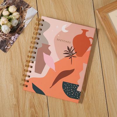 China Custom Agriculture Student Portable LOGO Pocket Notebook Diary Spiral Scratch Notebook for sale