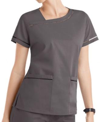 China NU2069 Hospital OEM Accept Fashion Cotton Plus Size Women Nurse Medical Scrubs Nursing Uniform Sets for sale