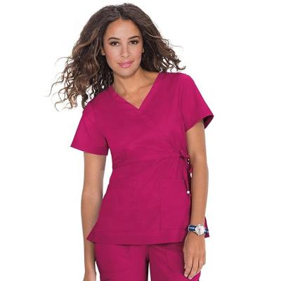 China Hot Sale NU2045 Viable Plus Size Women Joggers Two Piece Pants Nurse Uniform Medical Scrubs Set for sale