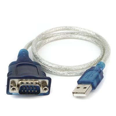 China COMPUTER factory sale USB2.0 to serial RS232 DB9 9 pin printer data cable male to male adapter cable for sale