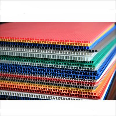 China PP Corrugated Plastic Sheet, Double Wall Plastic Corrugated Sheet, UV Treated Flame Retardant Plastic Sheet for sale