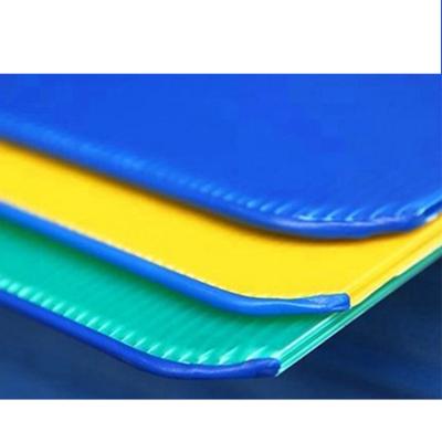 China Colored PP Quality Assurance Folding Plastic Board Twinwall Corrugated Plastic Sheet for sale