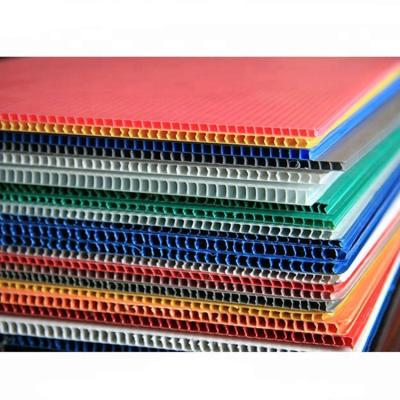 China PP Material New PP Corrugated Plastic Sheet 10Mm Plastic Sheet Gi Corrugated Sheet for sale