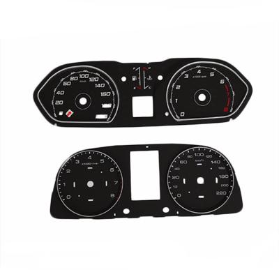 China DC12V/24V Anti-scratch Car Dashboard Precision Instrument Dial Sample Customization Panel Environmental Sticker for sale