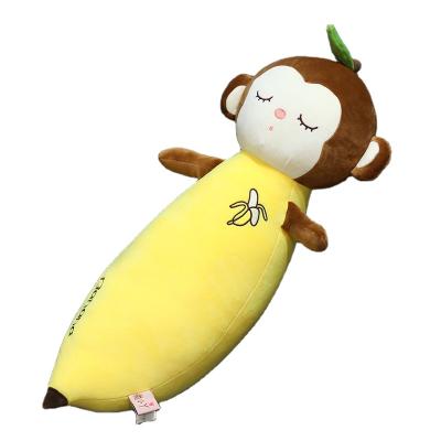 China Custom Short Fur China Changeable Plush Monkey Toy For Baby Gift Pillow for sale