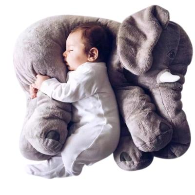 China Wholesale Super Cute Sleeping Buddy Stuffed Elephant Plush Toy New Arrival Gift for sale