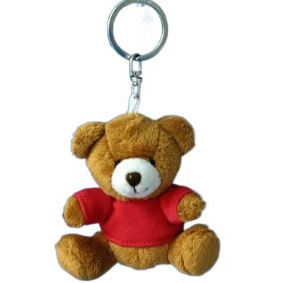 China Key Chain 7cm Keychain Gift Stuffed Teddy Bear Keychain Toy for sale