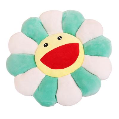 China Sunflower Cushion Mat Pillow For Home Decoration Plush Stuffed Soft Comfy Soft Stuffed Custom Gift Car Seat Cushion for sale