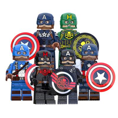 China Captain Steven Rogers' Hydra Agent Endgame Minifigs Building Action Figures Super Heroes Cartoon Toy KT1031 Blocks Kids Toy Gifts for sale